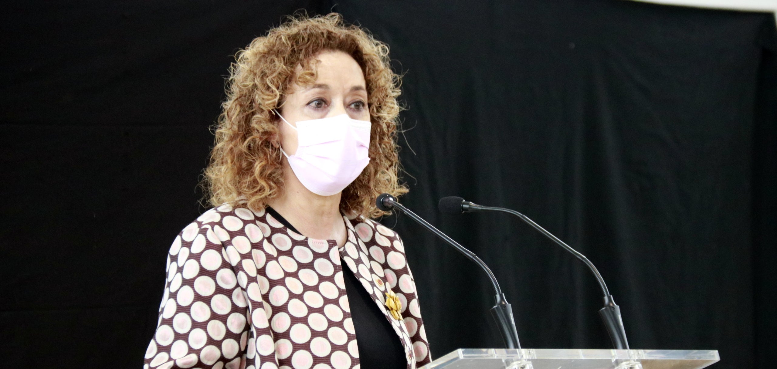 Ester Capella durant una intervenció pública / ACN