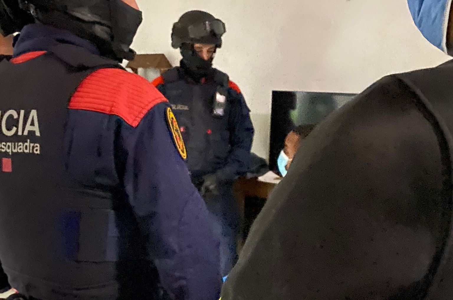 Imatge d'arxiu d'un operatiu dels Mossos en un narcopís / ACN