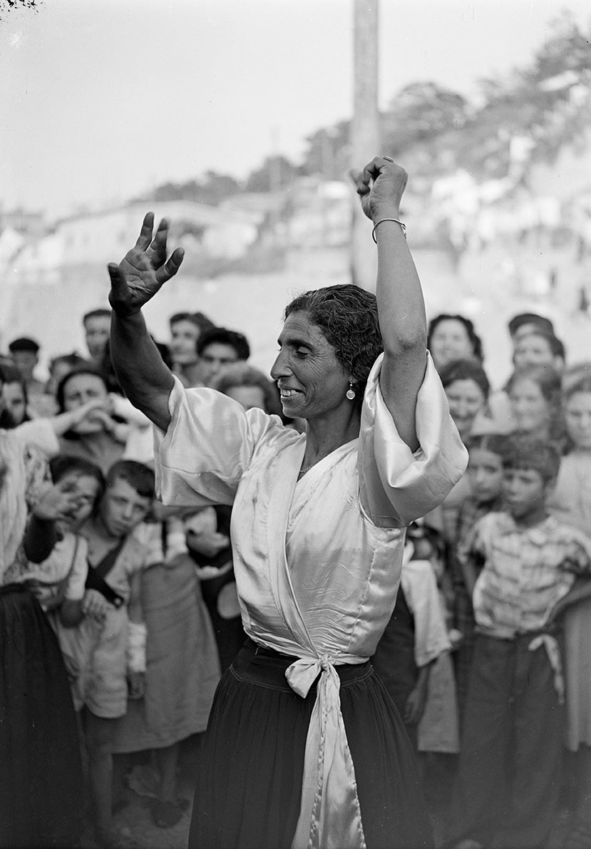Casament a Montjuïc, a la dècada del 50 / Jacques Léonard. Arxiu Família Jacques Léonard