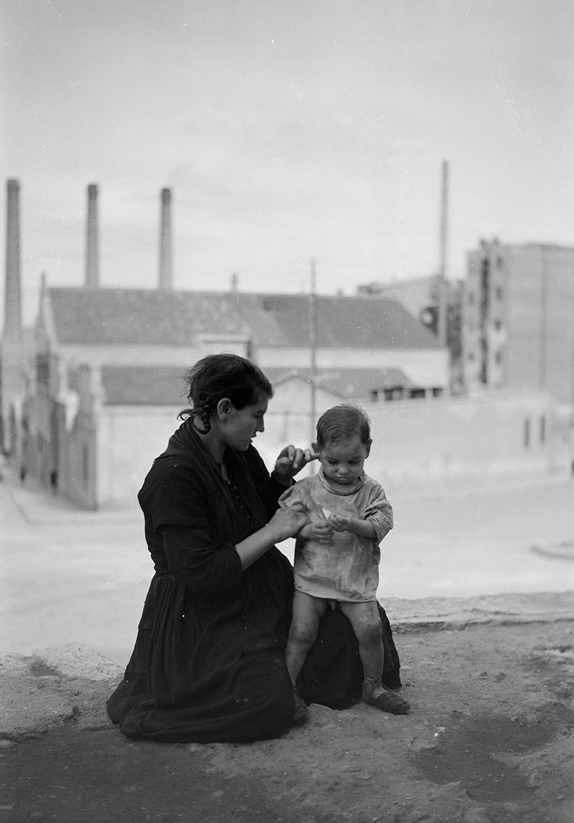 La Siones, a Montjuïc, a la dècada dels 50 / Jacques Léonard. Arxiu Família Jacques Léonard