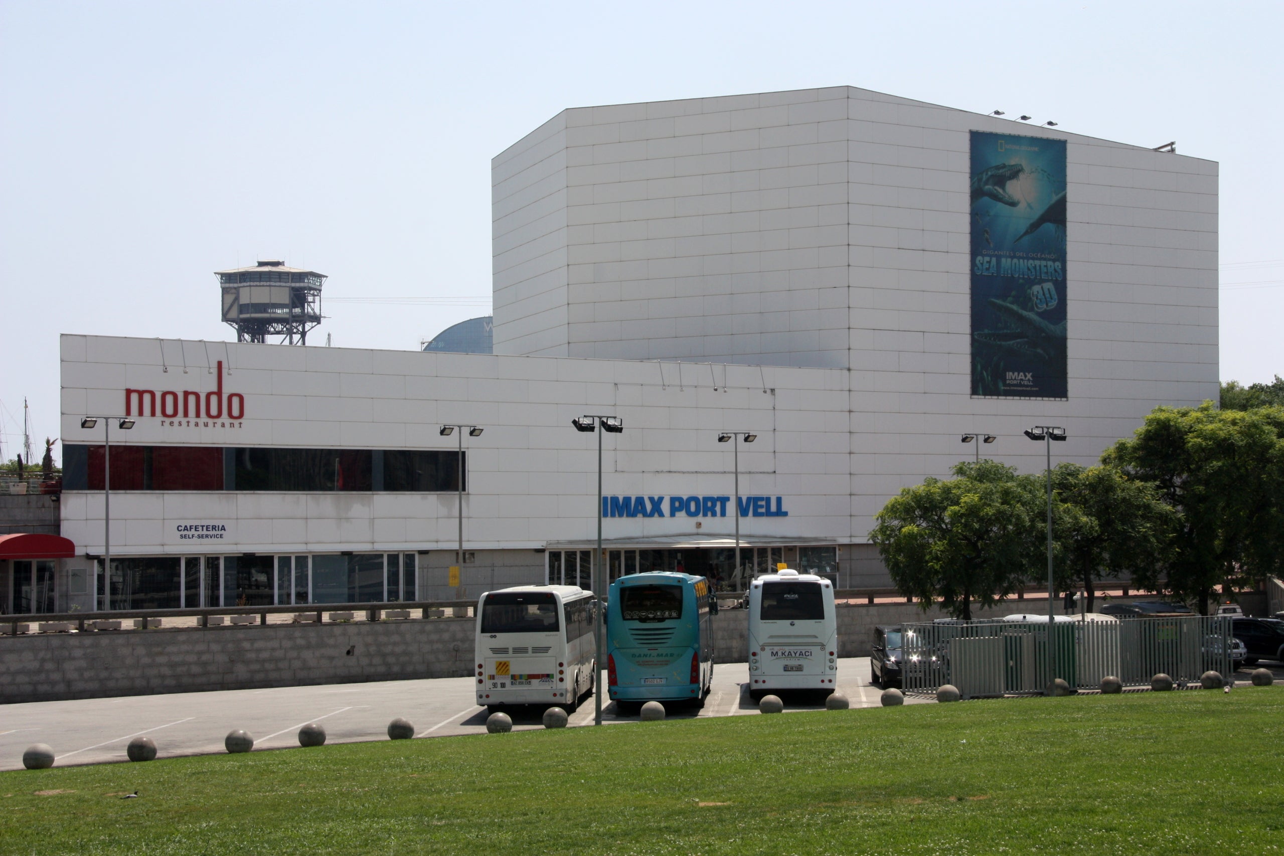 La façana de l'Imax Port Vell l'any 2014, quan va tancar / ACN