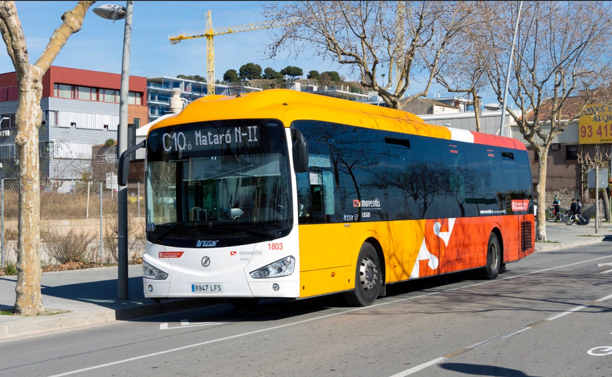 Un bus de la companyia que prestarà el nou servei