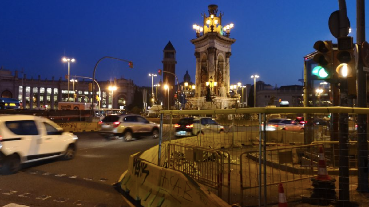 La plaça d'Espanya / Districte de Sants-Montjuïc