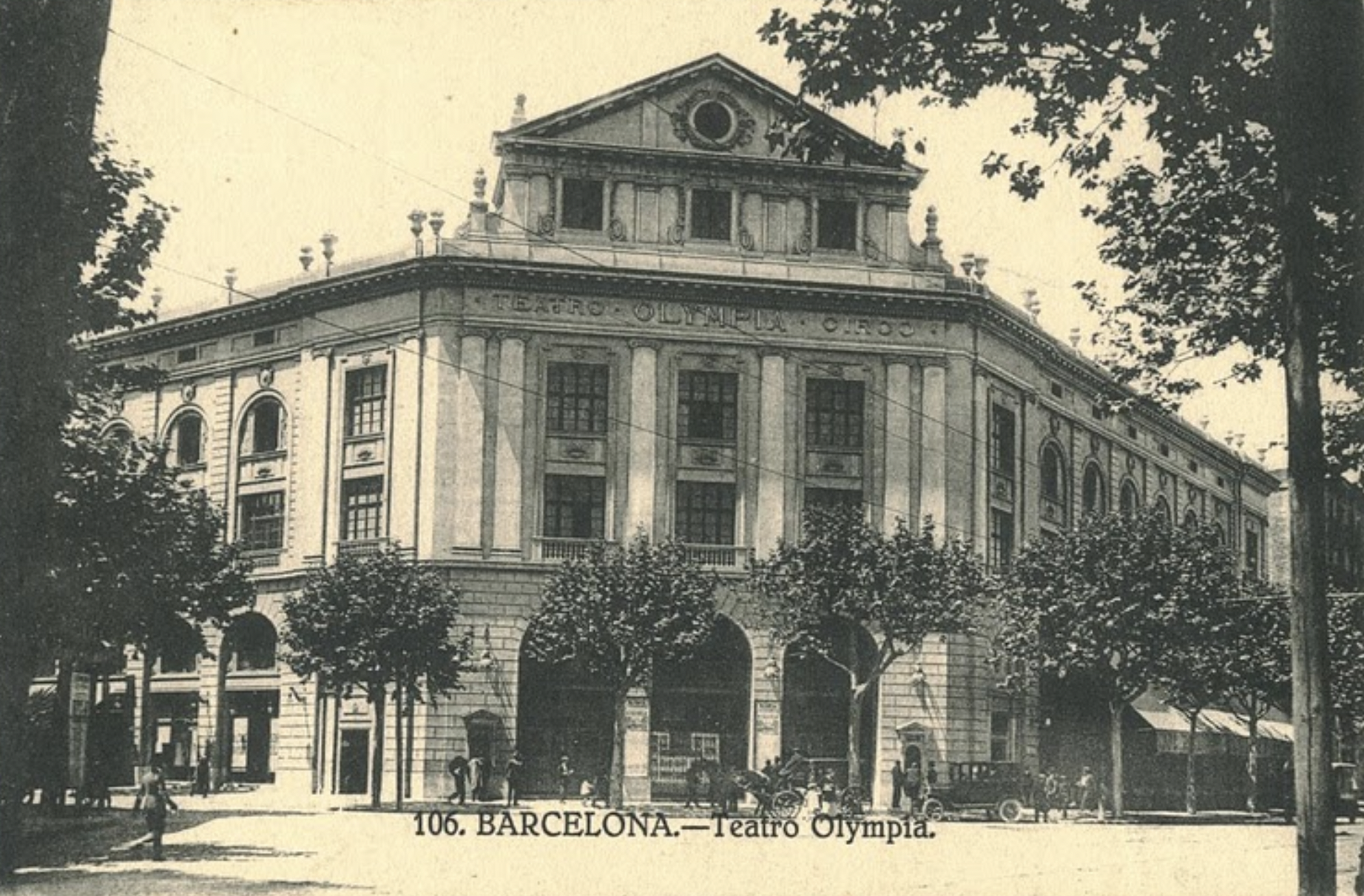 El teatre circ Olympia de Barcelona WIKIPEDIA