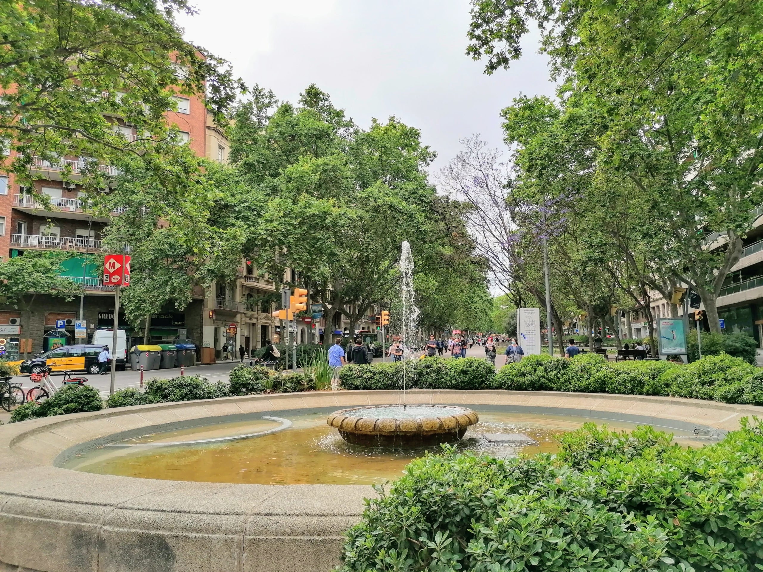  Un tram del passeig de Sant Joan 