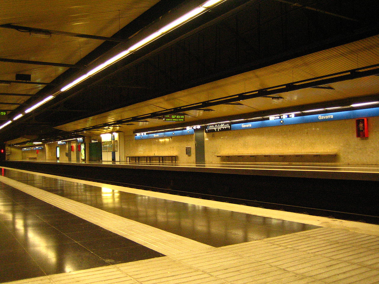 Estació de metro Gavarra de la L5 / Wikimedia - Carlos L'H