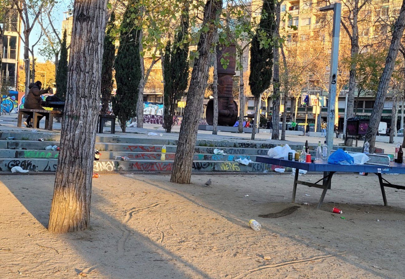 Parc de les Tres Xemeneies SOS Poble sec