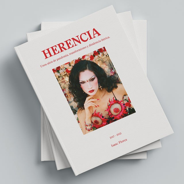 Portada del llibre 'Herencia. Unos años de pandemia, transformismo y disidencia ibérica', sobre l'escena underground, d'Isaac Flores / Isaac Flores (cedida)