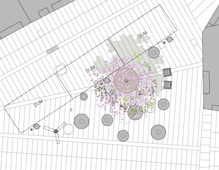 Plànol de la nova plaça Cucurulla / Arquitectura Genís Planelles