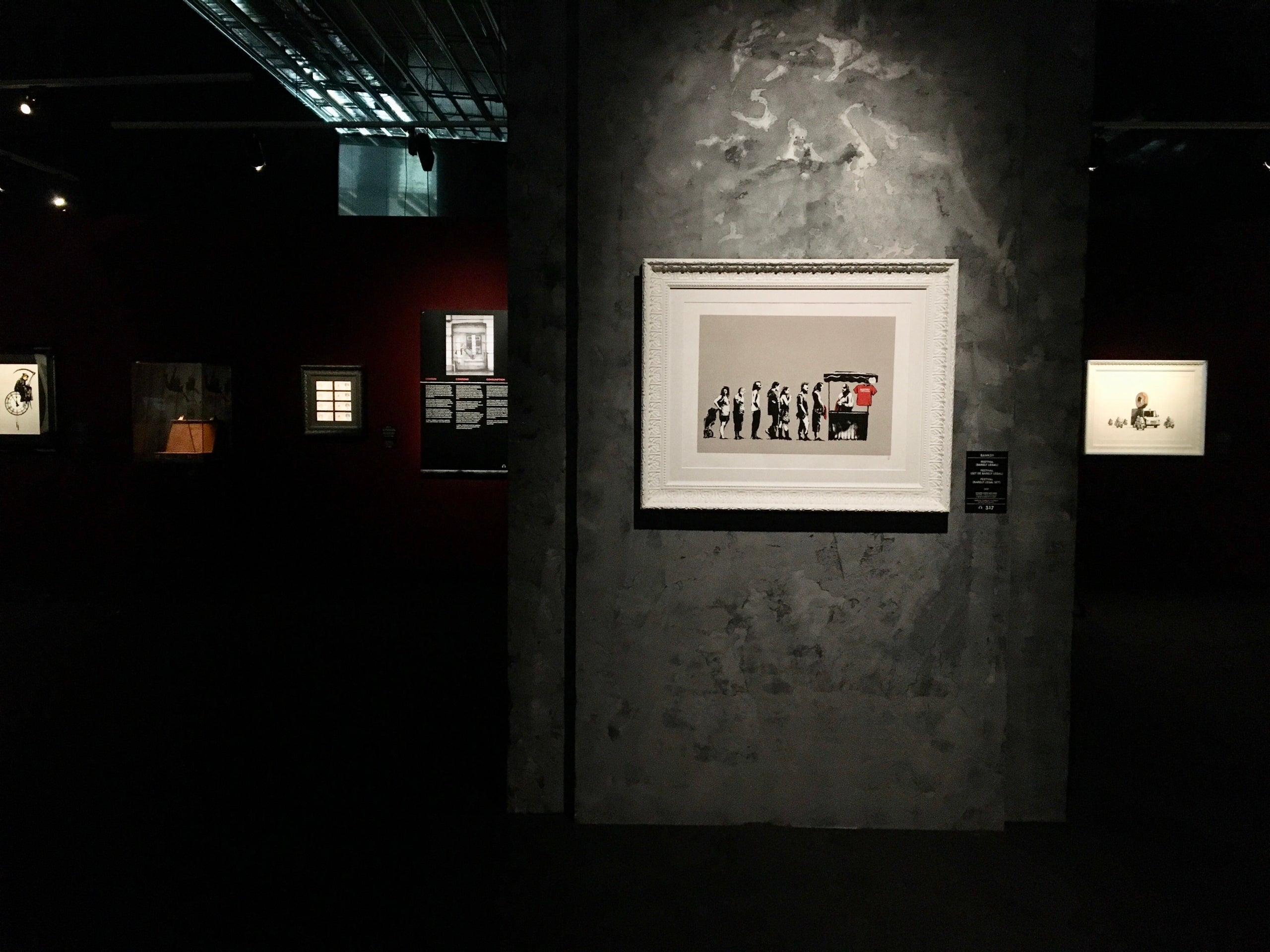 Exposició 'Banksy. The Art of Protest', al Disseny Hub Barcelona / Europa Press