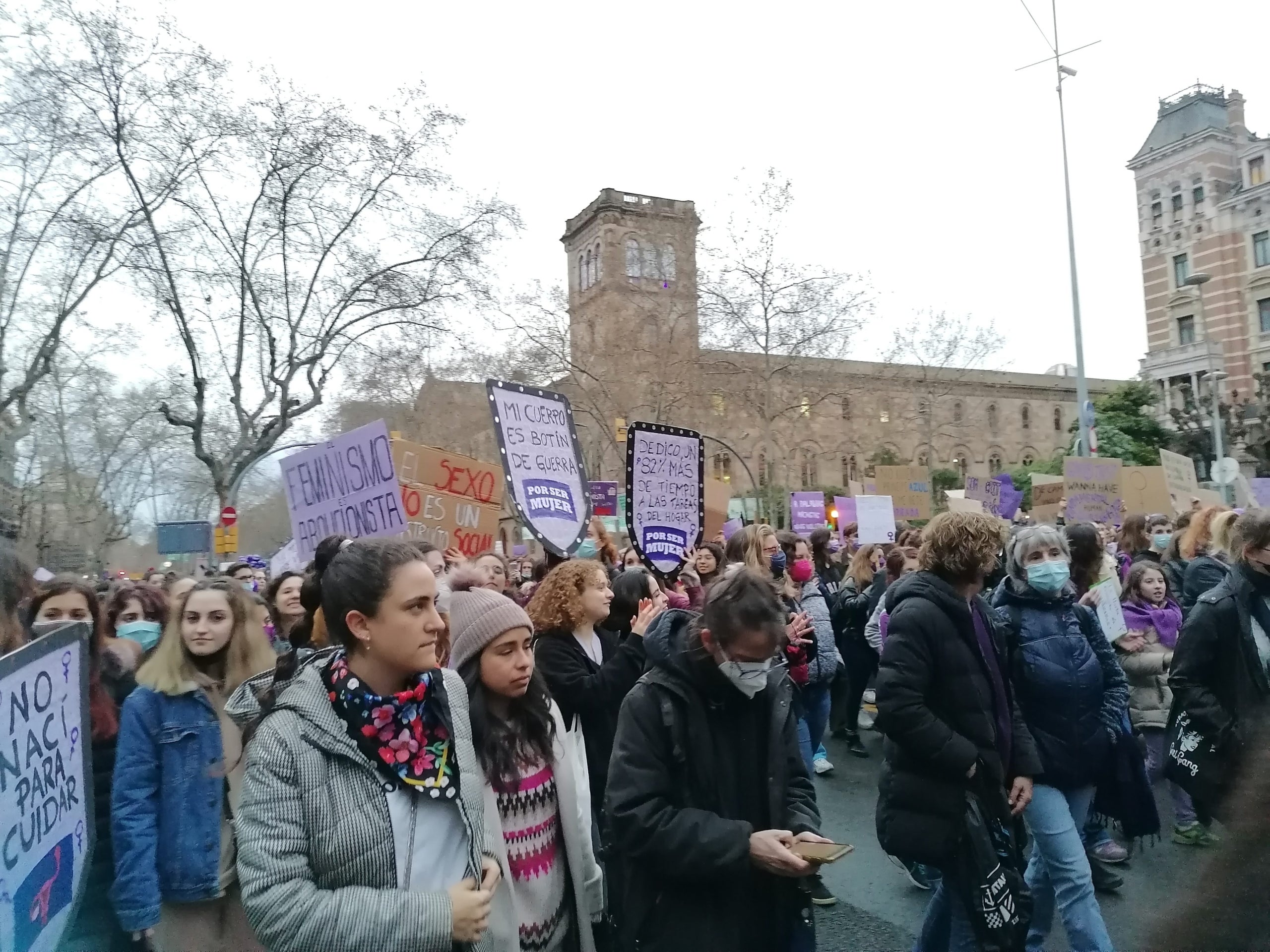 Manifestació del 8M a Barcelona 2022 / MMP