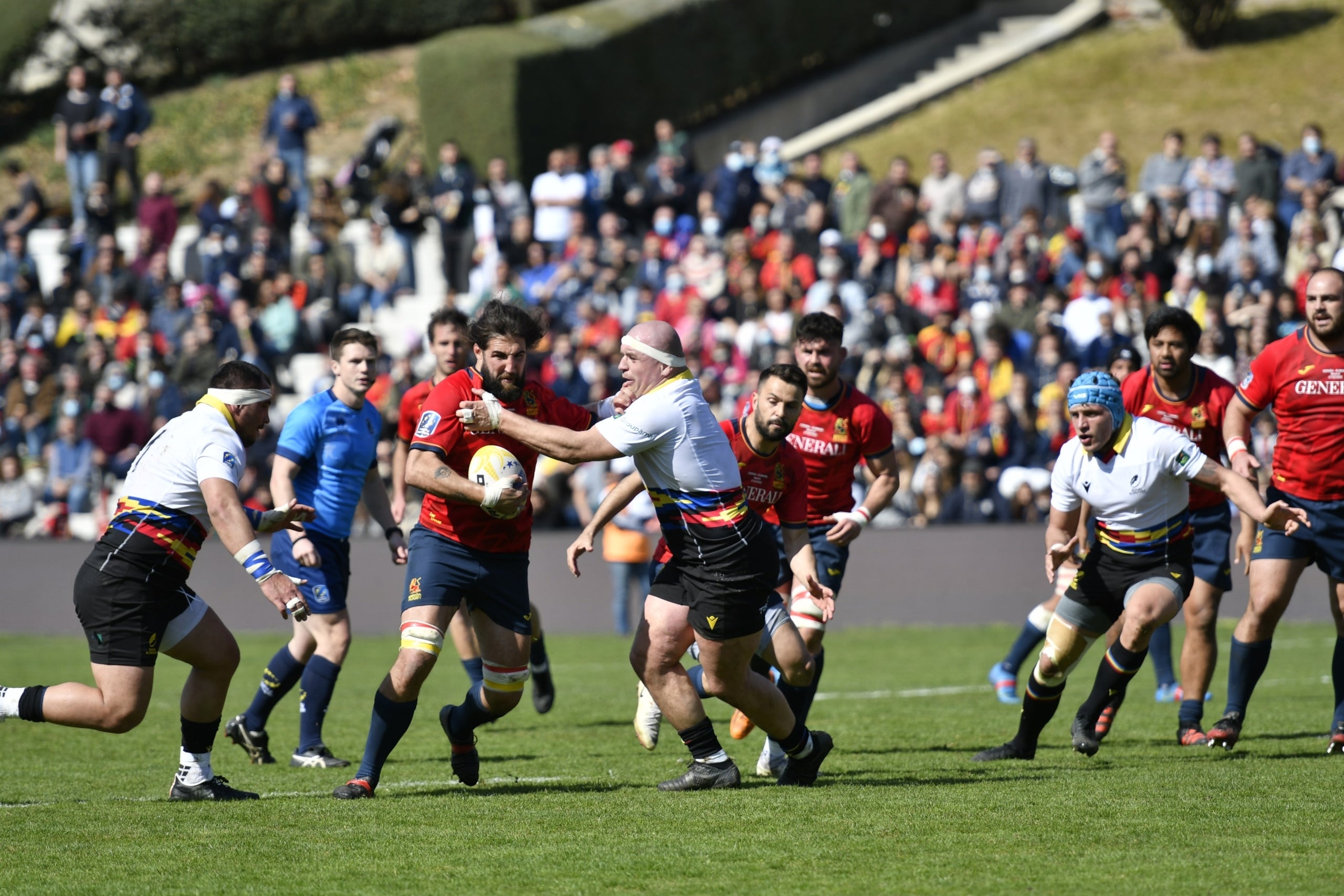 Partit de rugbi / WALTER DEGIROLMO