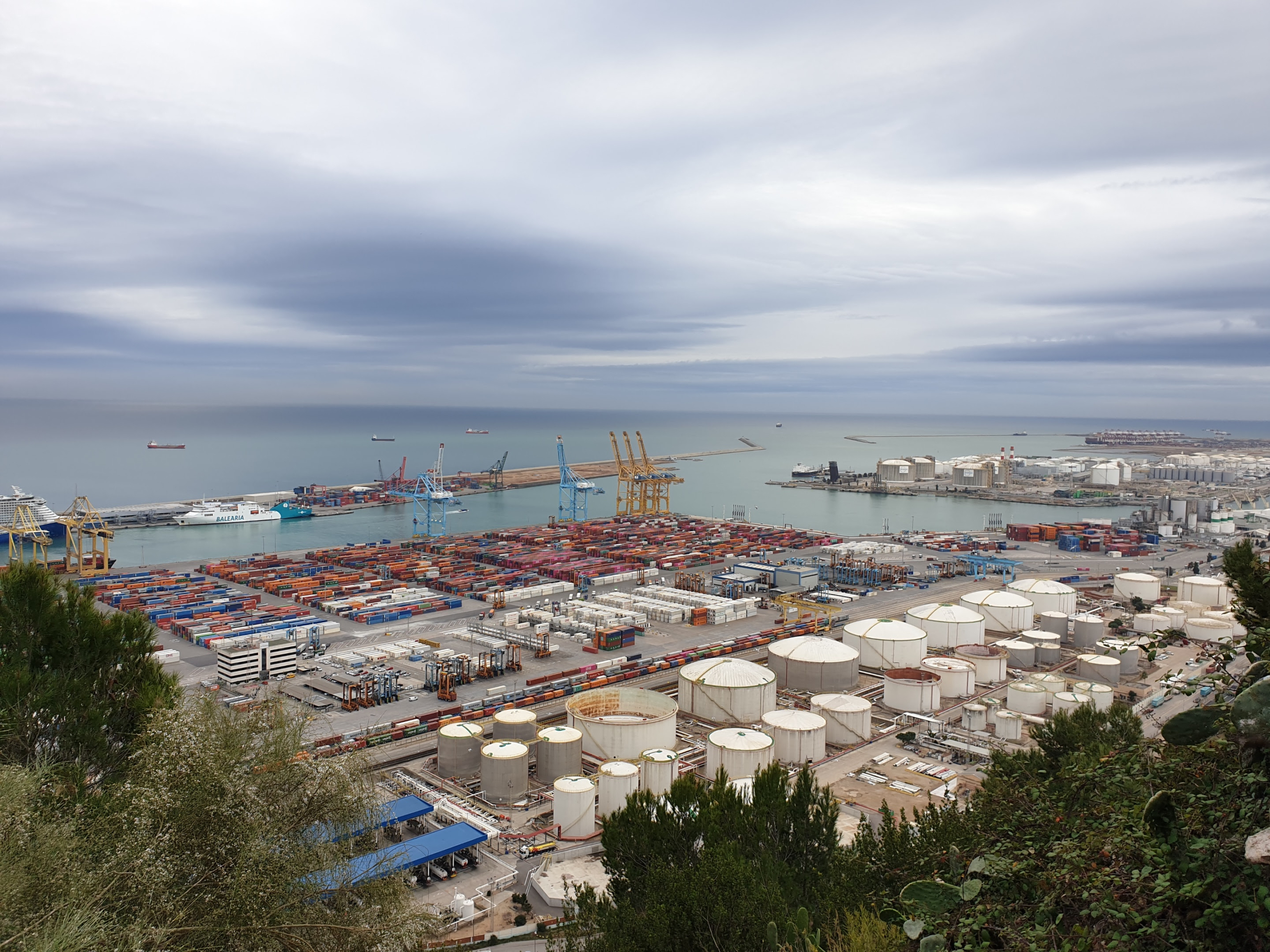 El Port de Barcelona en una imatge d'arxiu / Port de Barcelona