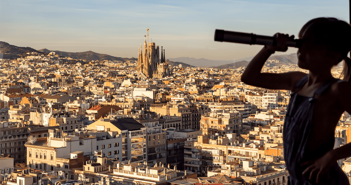 Vistes des del nou mirador a la Torre Urquinaona / Unlimited Barcelona