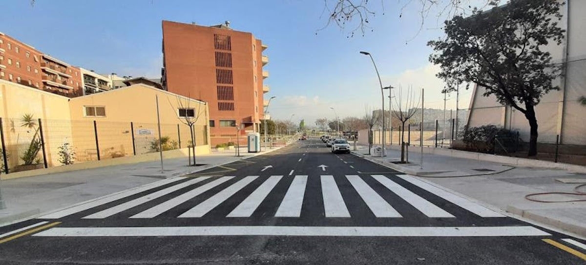 Obres acabades al carrer Josep Estivill, a la Sagrera / Ajuntament de Barcelona