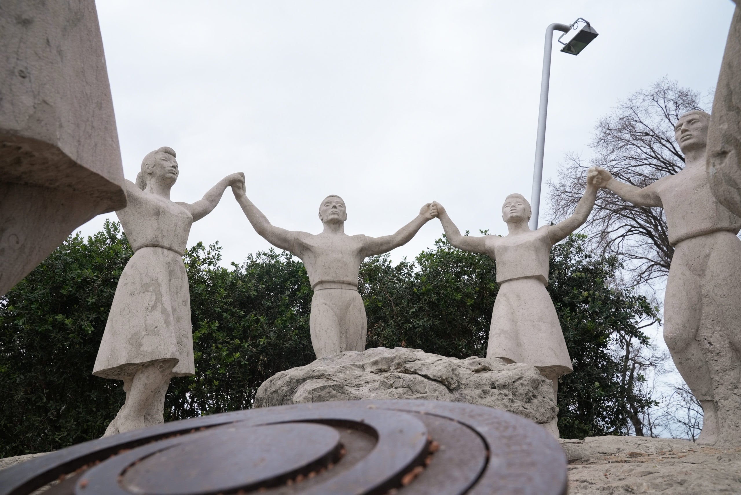 Escultura 'La Sardana' després de la restauració / Ajuntament de Barcelona