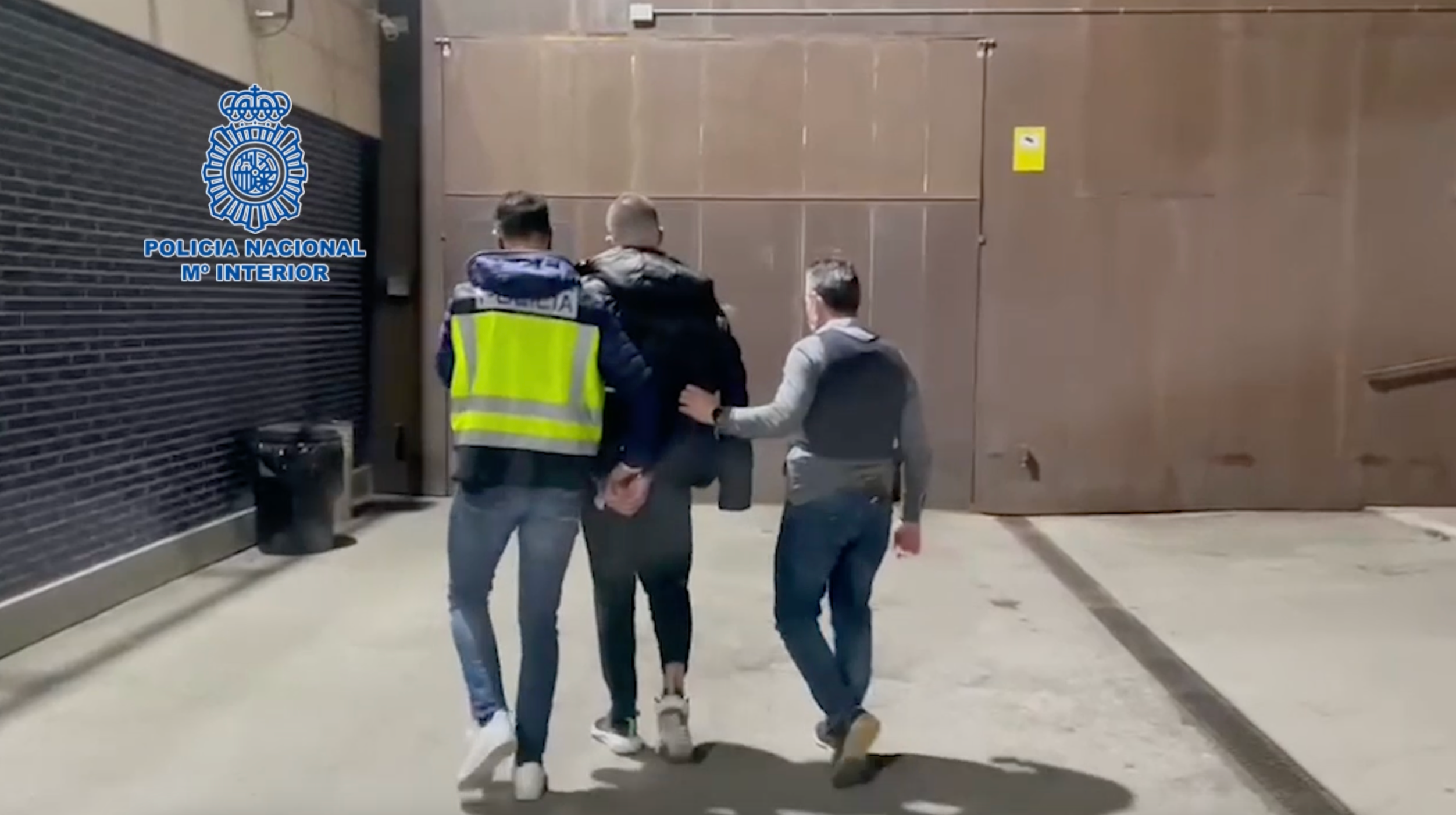 Detenció d'un criminal a Barcelona / Policia Nacional
