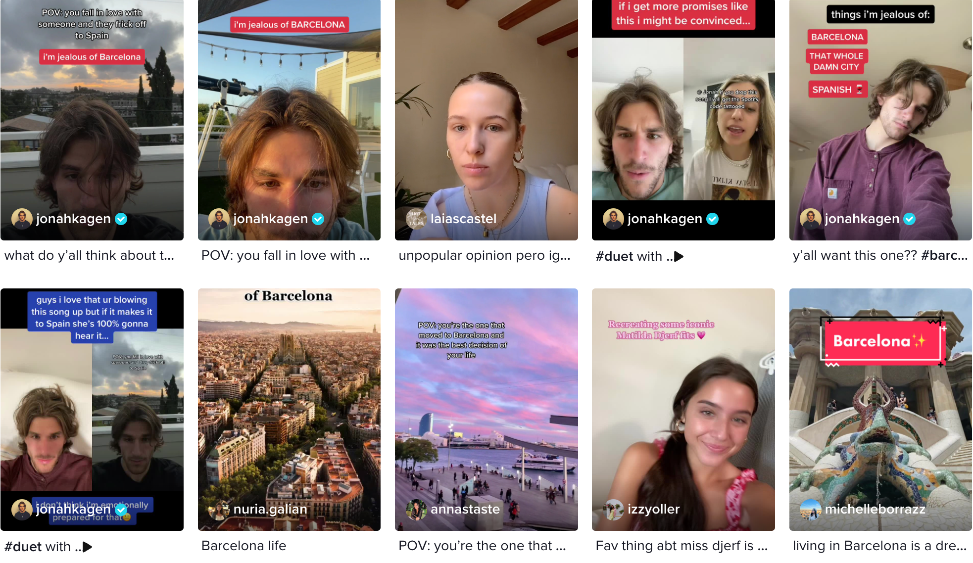 La cançó sobre Barcelona que omple Tik Tok