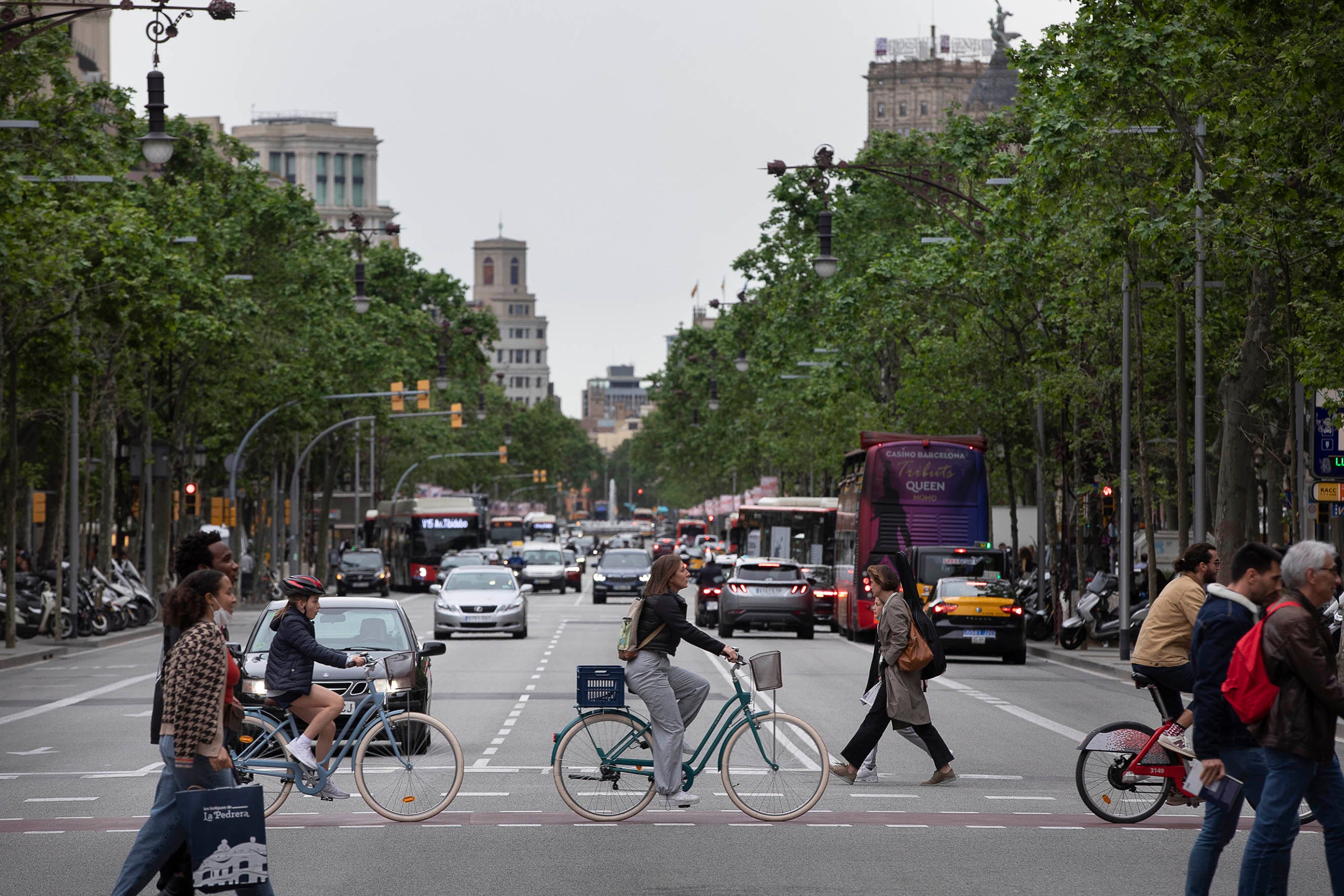 Vista del passeig de Gràcia / Foto: Jordi Play