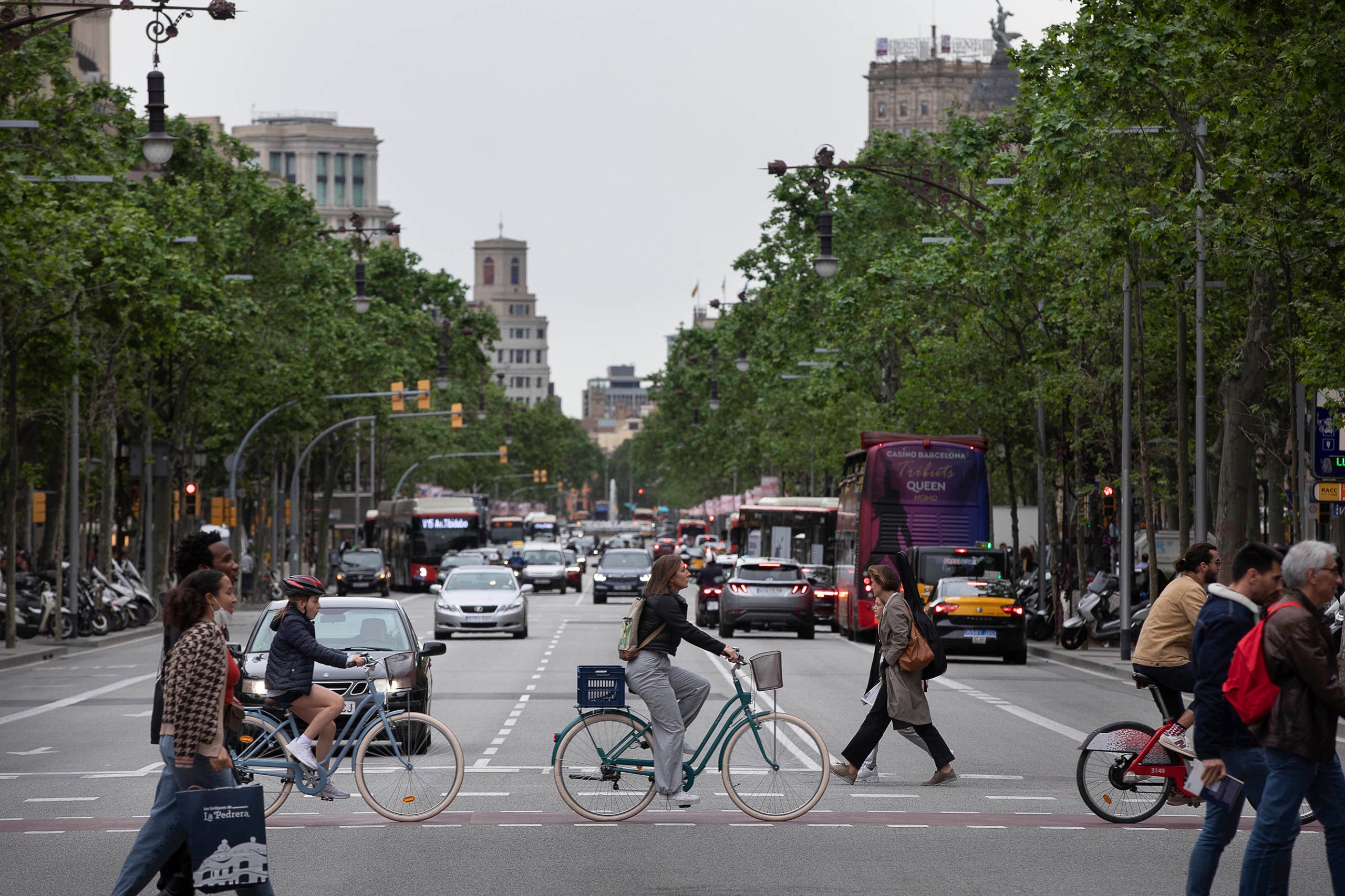 Vista del Passeig de Gràcia / Foto: Jordi Play