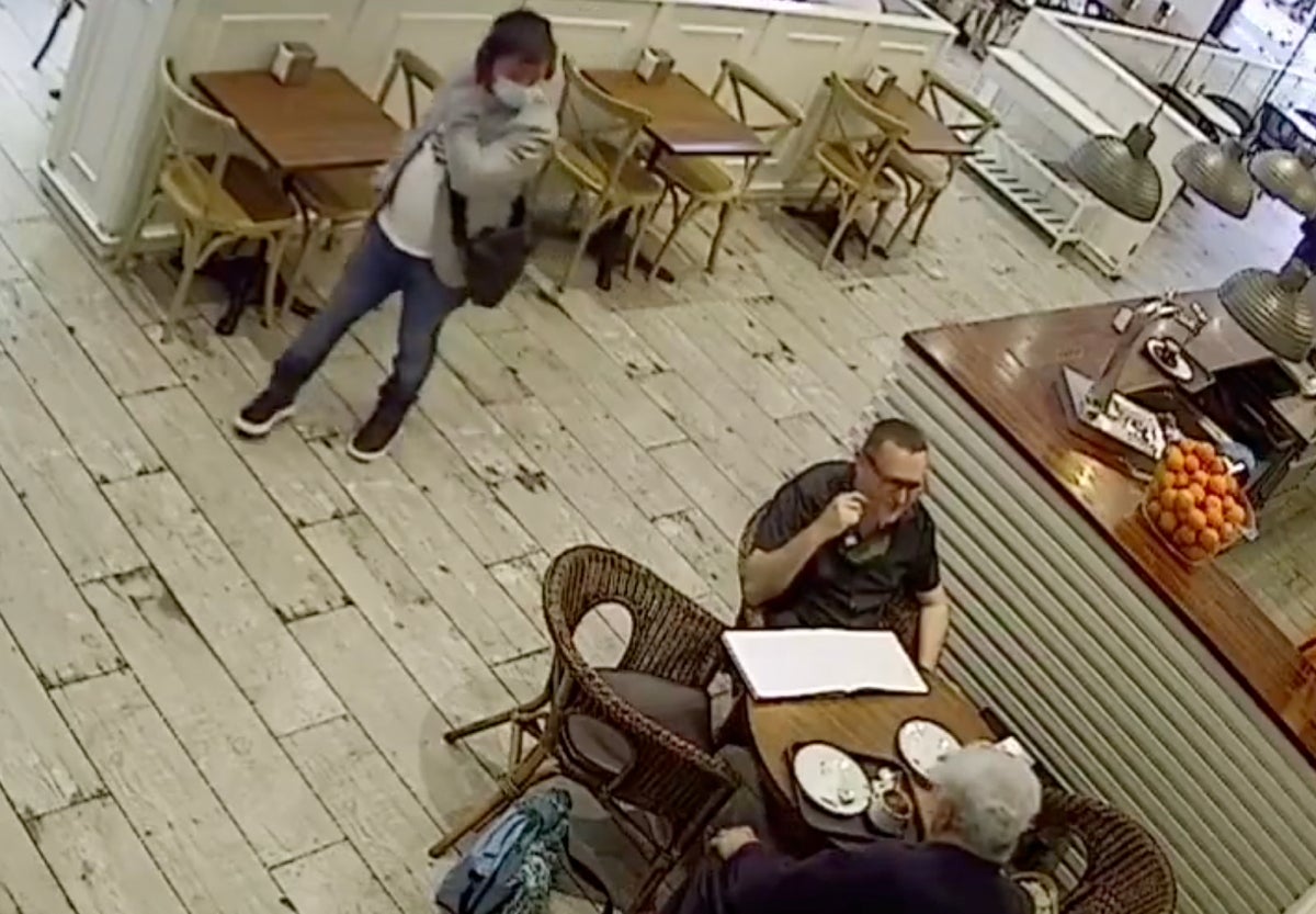 Vídeo del lladre robant la motxilla