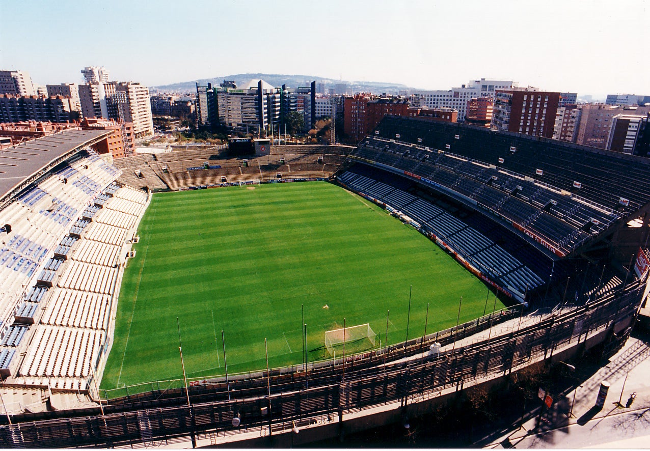 Antic estadi del RCD Espanyol a Sarrià WIKIPÈDIA
