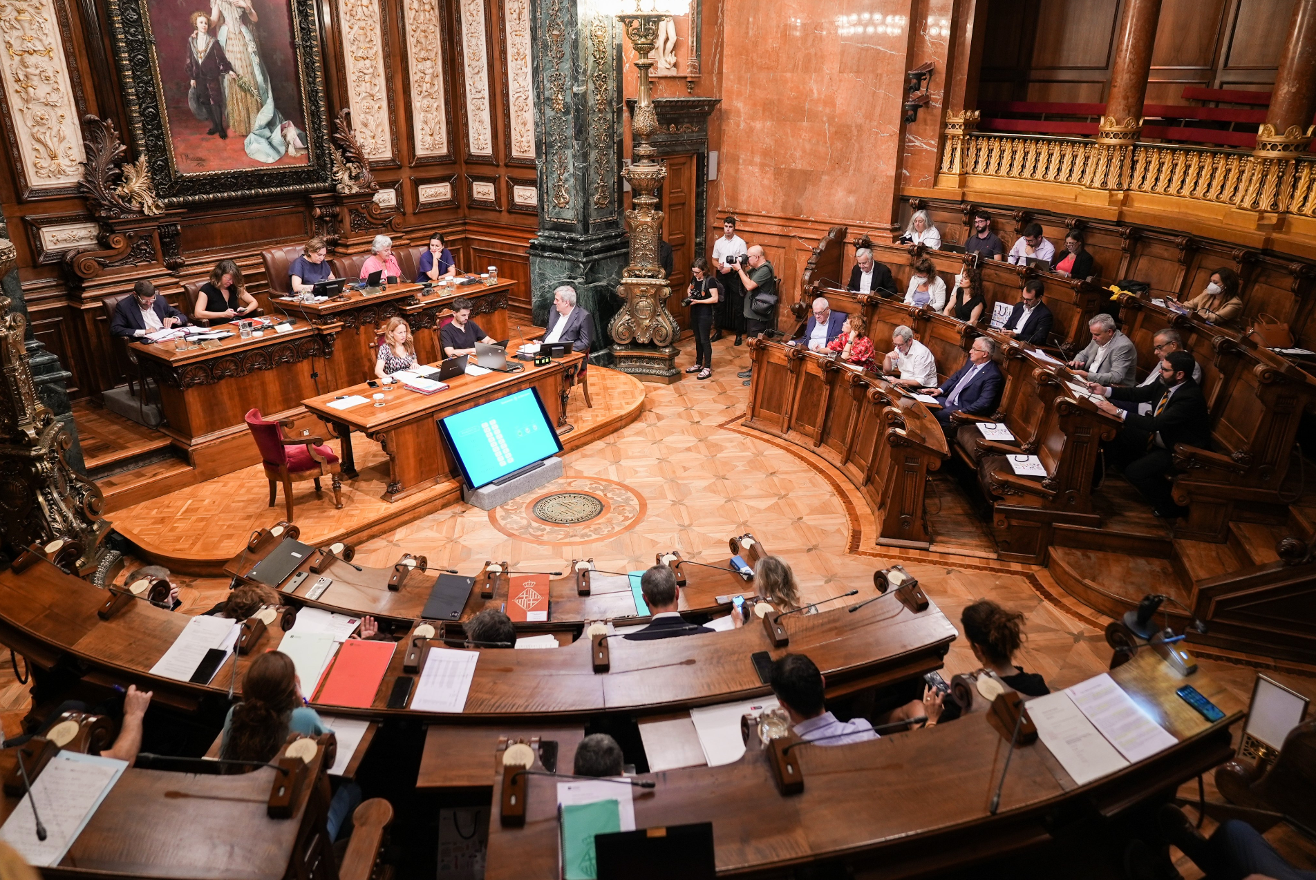 El Ple durant una sessió / Ajuntament de Barcelona