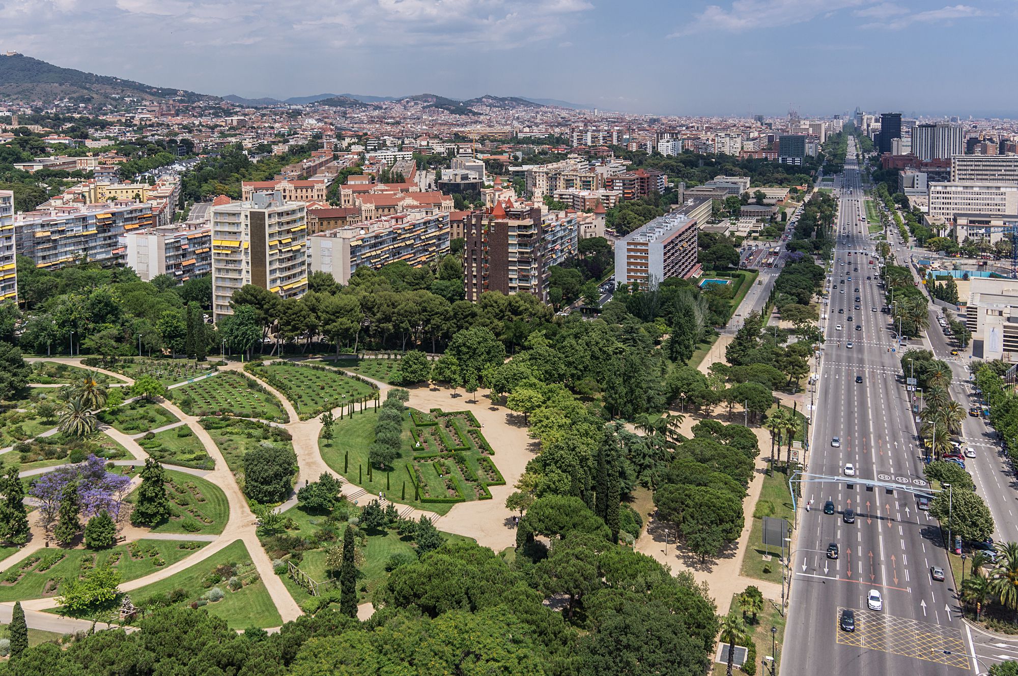 Vista aèria de la Diagonal AJUNTAMENT DE BARCELONA