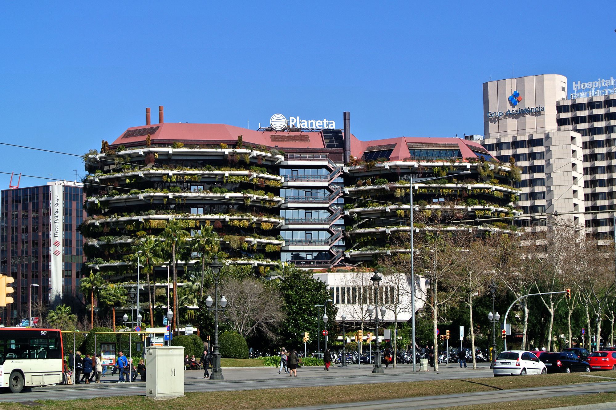 L'edifici de la seu de Planeta, propietat de Blackstone, a la Diagonal / Vicente Zambrano González