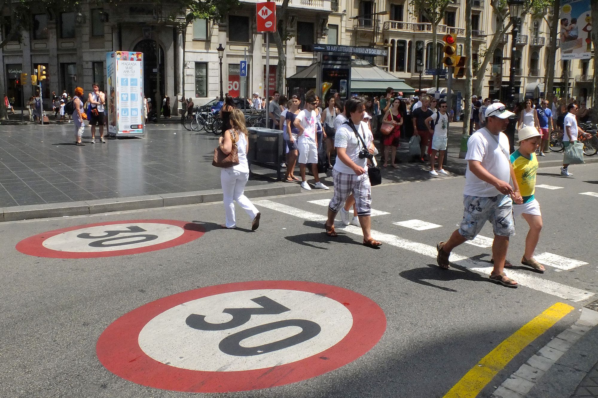 La Rambla de Canaletes, en una imatge d'arxiu / Vicente Zambrano González