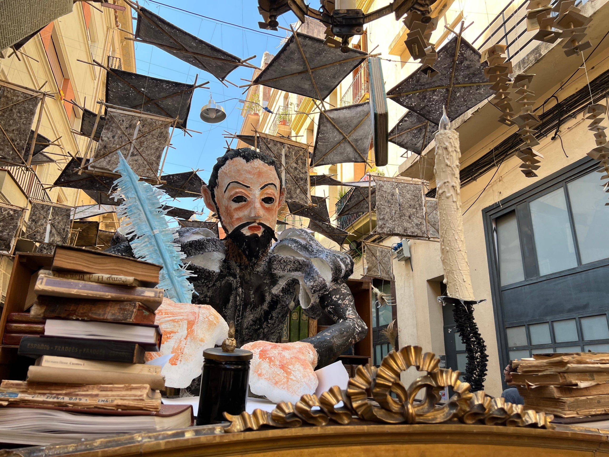Decoració del carrer Verdi del barri de Gràcia / ACN