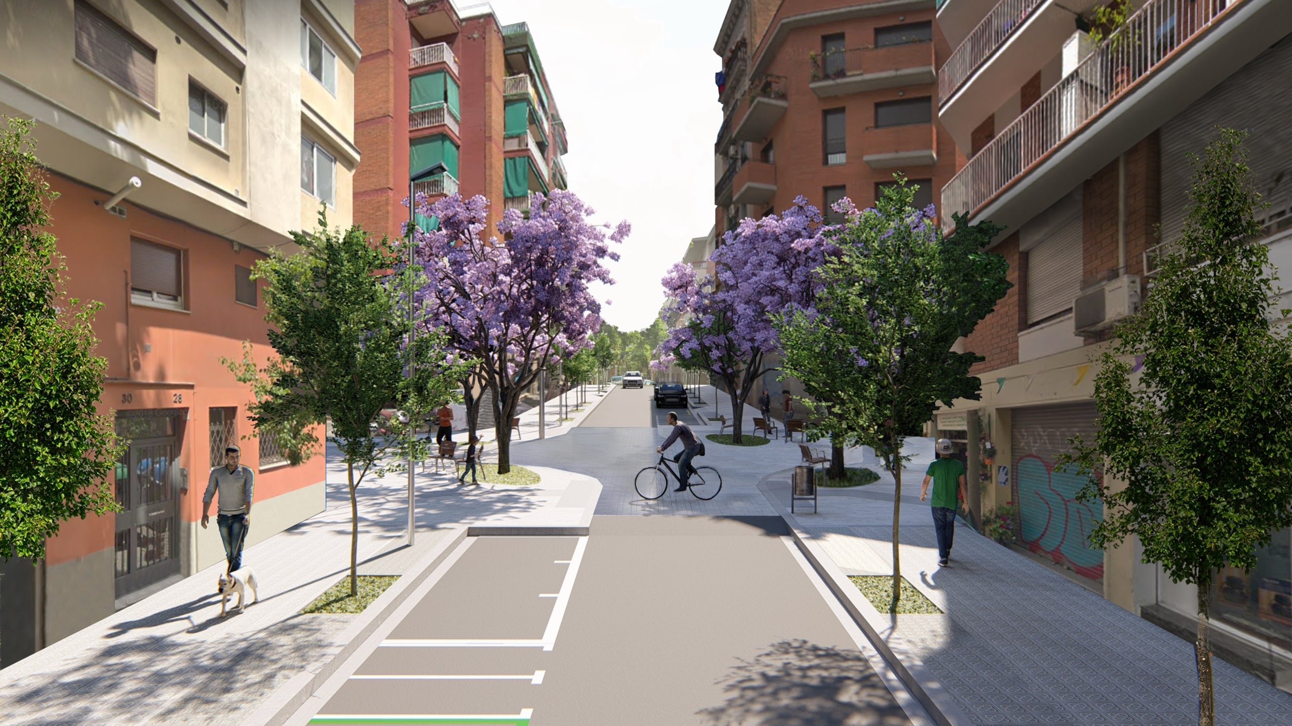 Projecte de pacificació del carrer Piquer / Ajuntament 