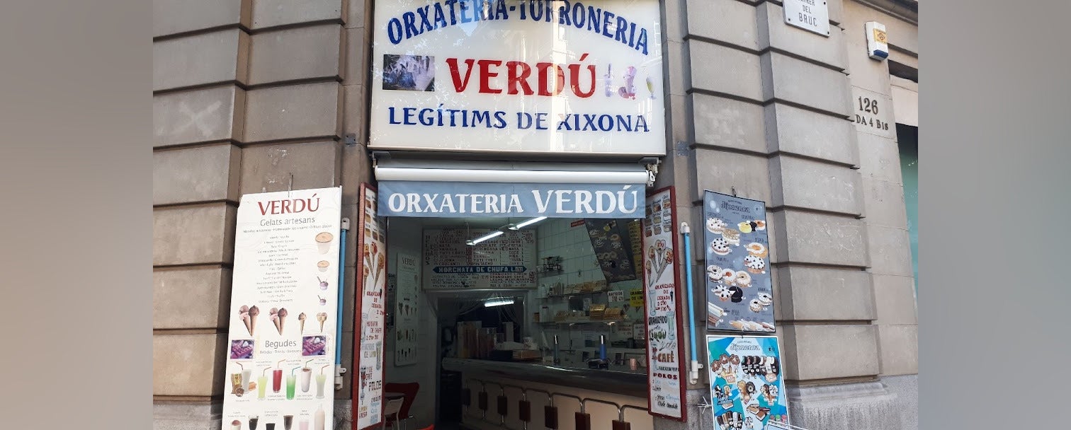 Local de l'orxateria Verdú / Verdú