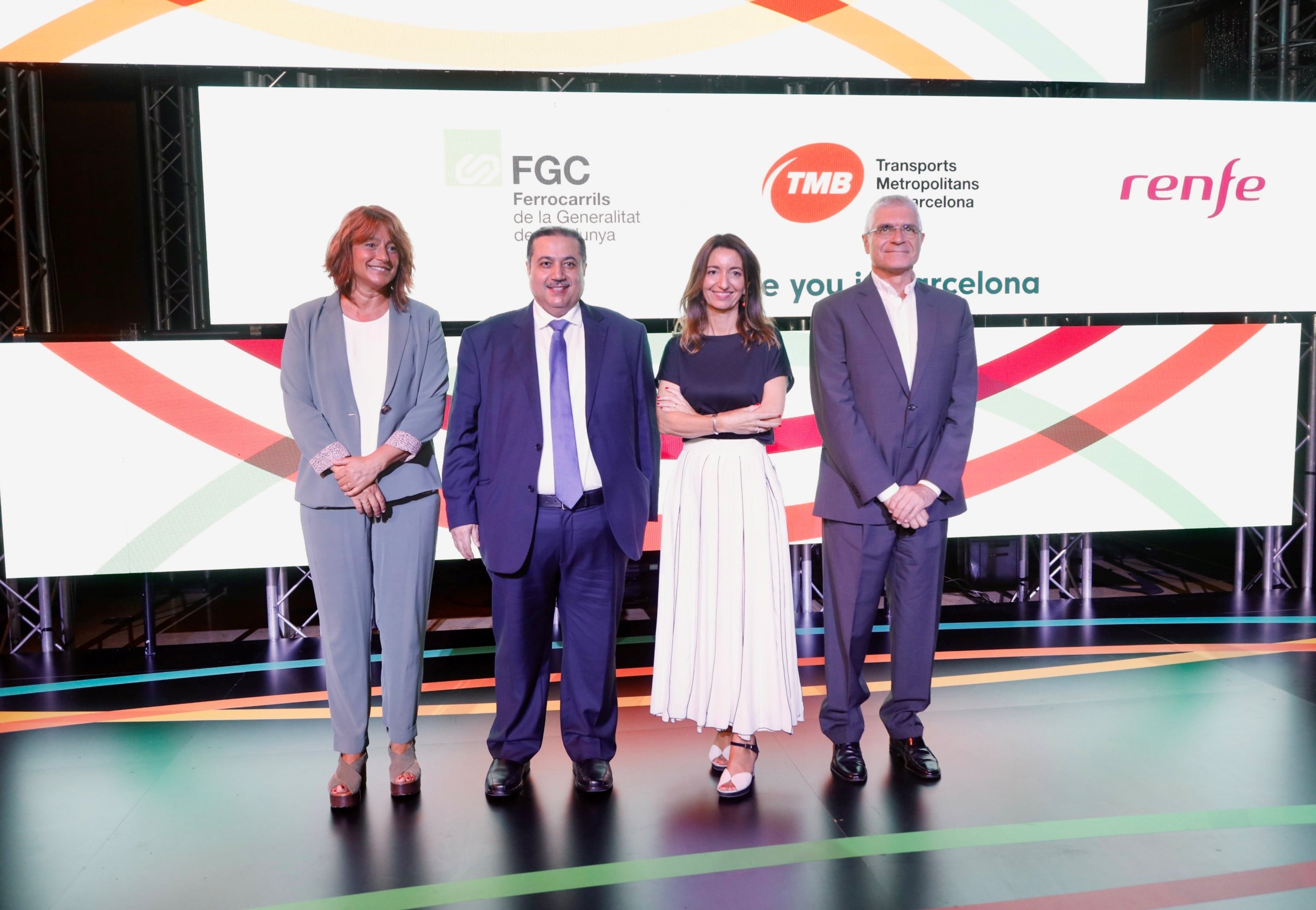 TMB, FCG, RENFE i la UITP han presentat el congrés aquesta setmana al Palau de la Música / TMB