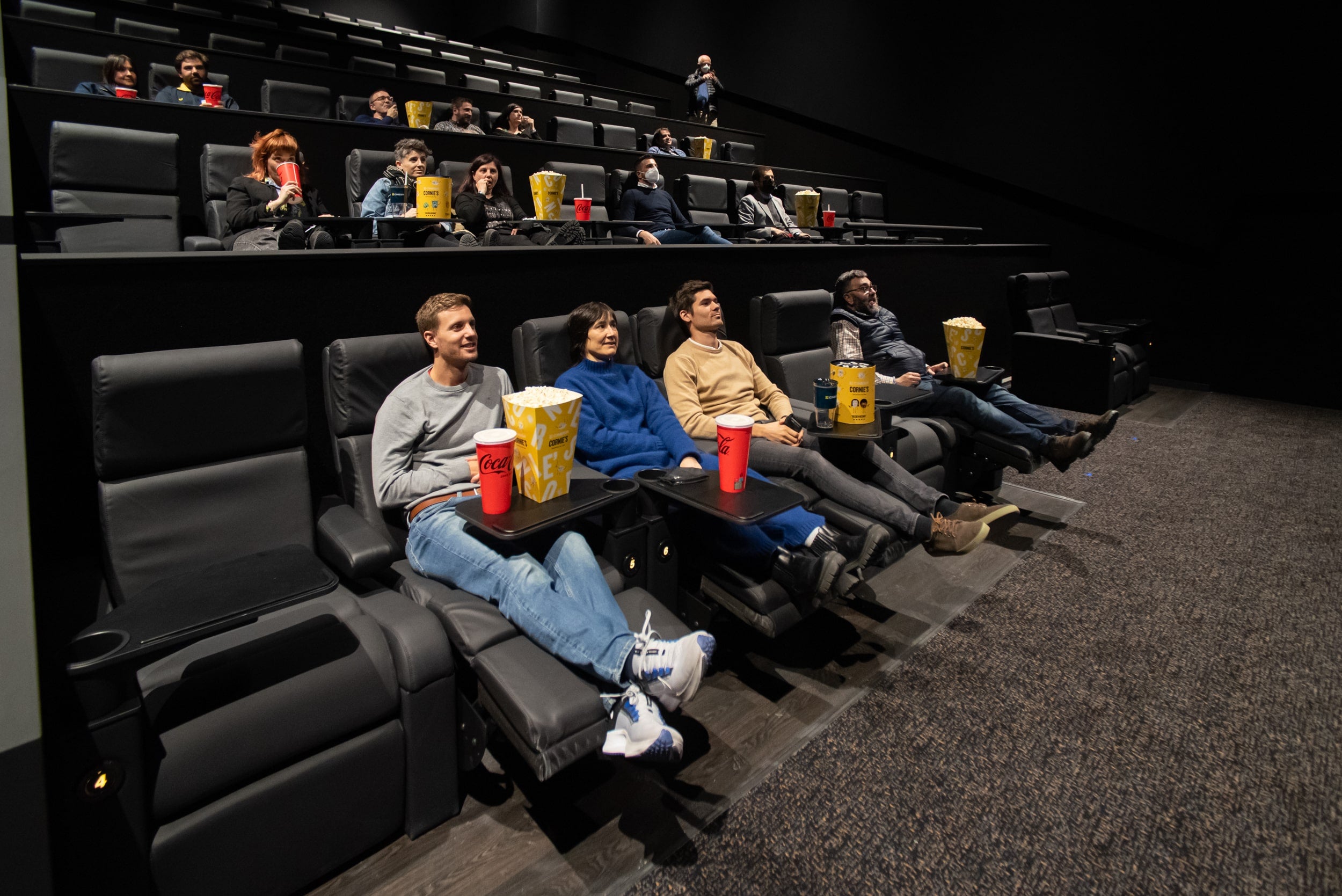 Espectadors en una sala de cine de Cinesa / Cinesa 