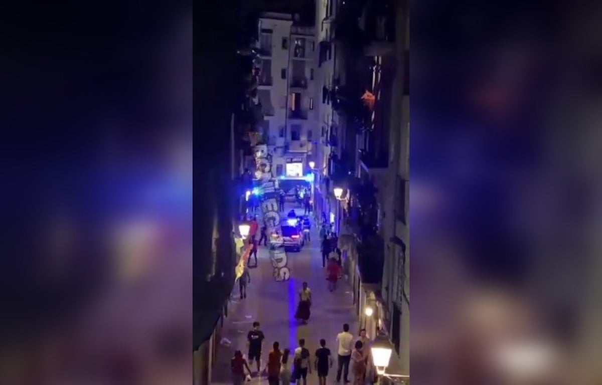 Imatge de la detenció / Twitter