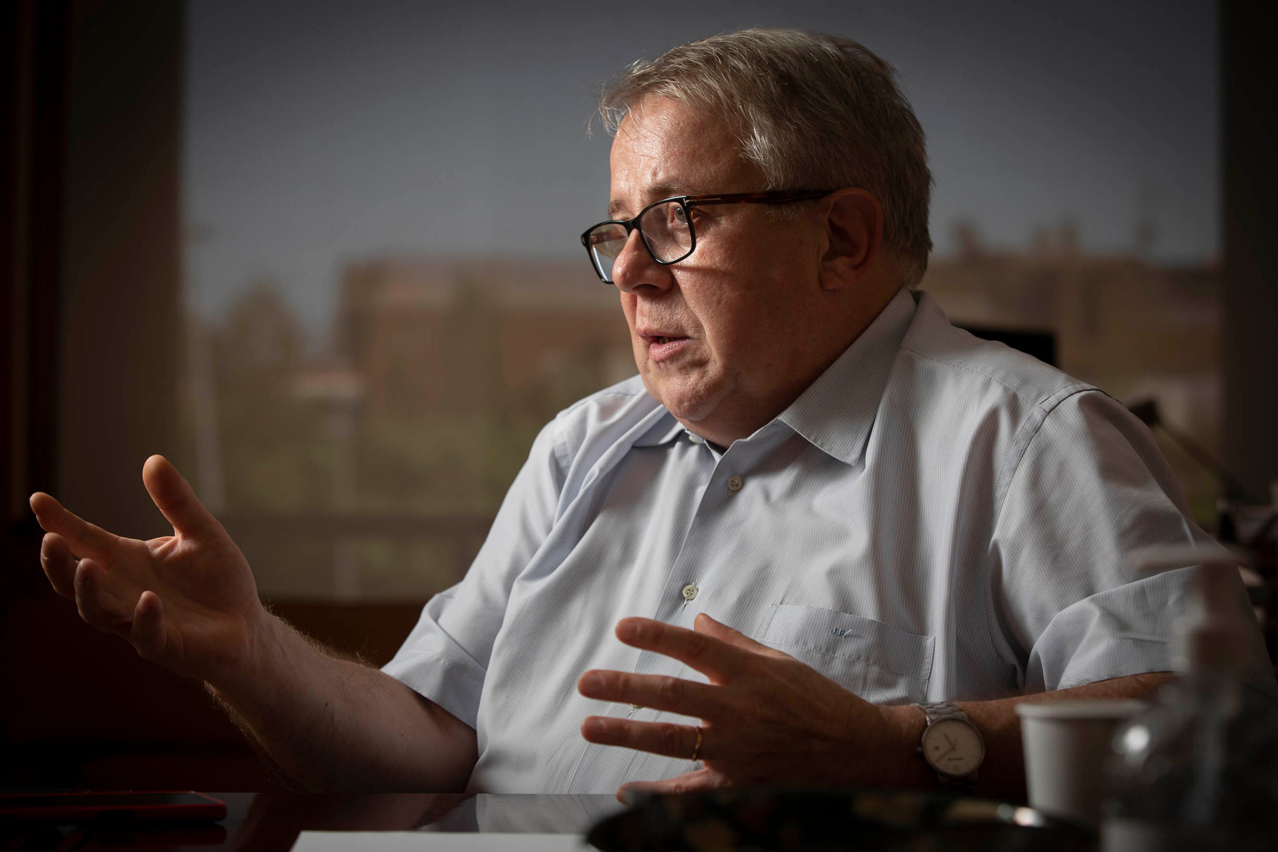 Jaume Padrós considera necessari que el català sigui un requisit per exercir la medicina a Catalunya JORDI PLAY