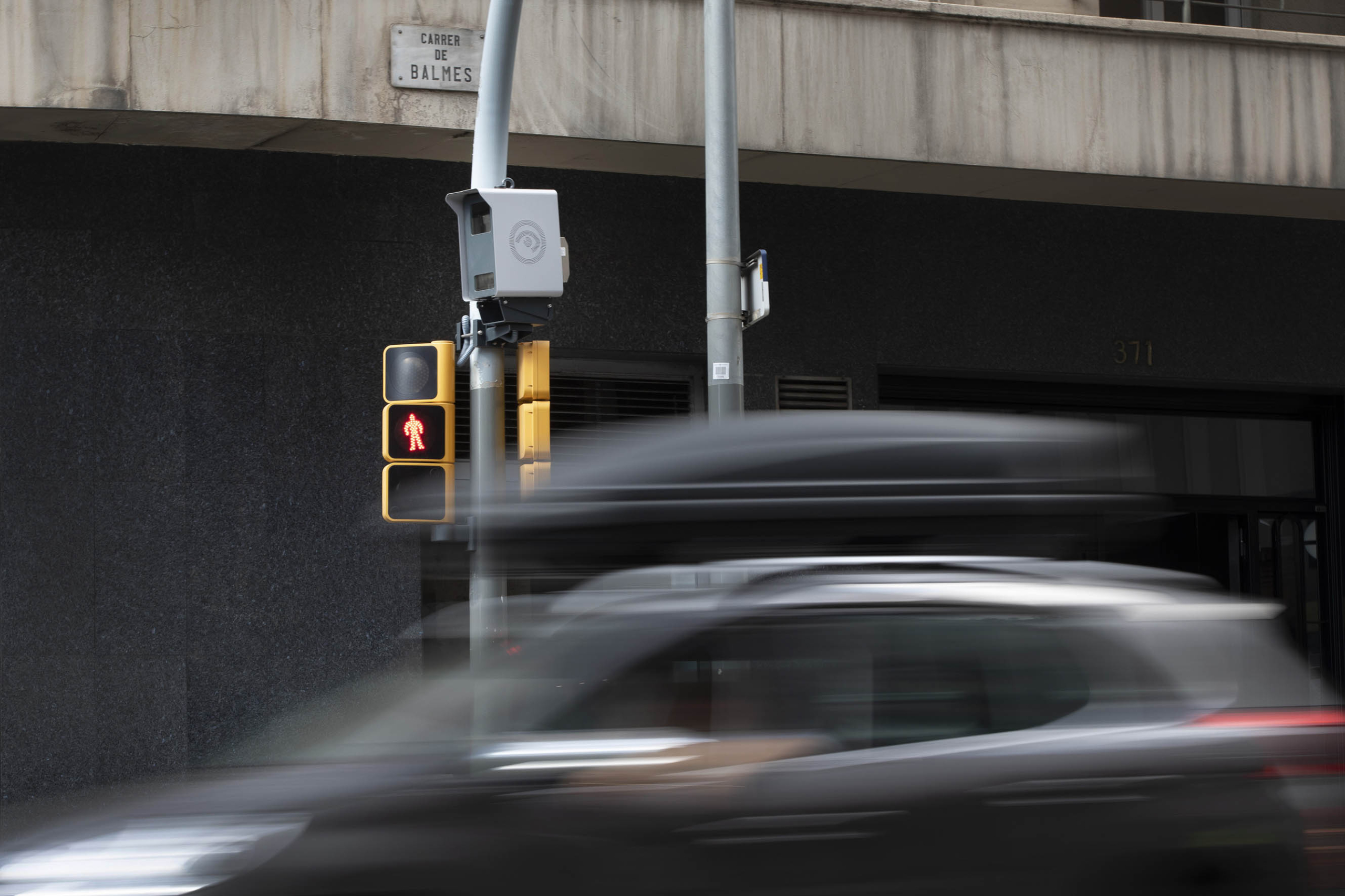 Un radar a Barcelona en una imatge d'arxiu / Jordi Play