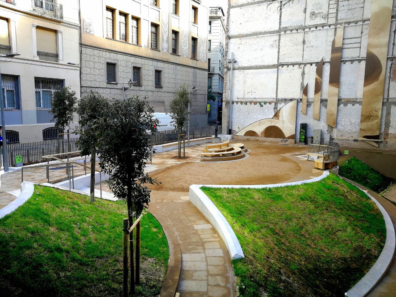 La plaça de Carme Simó en una imatge d'arxiu / Ajuntament