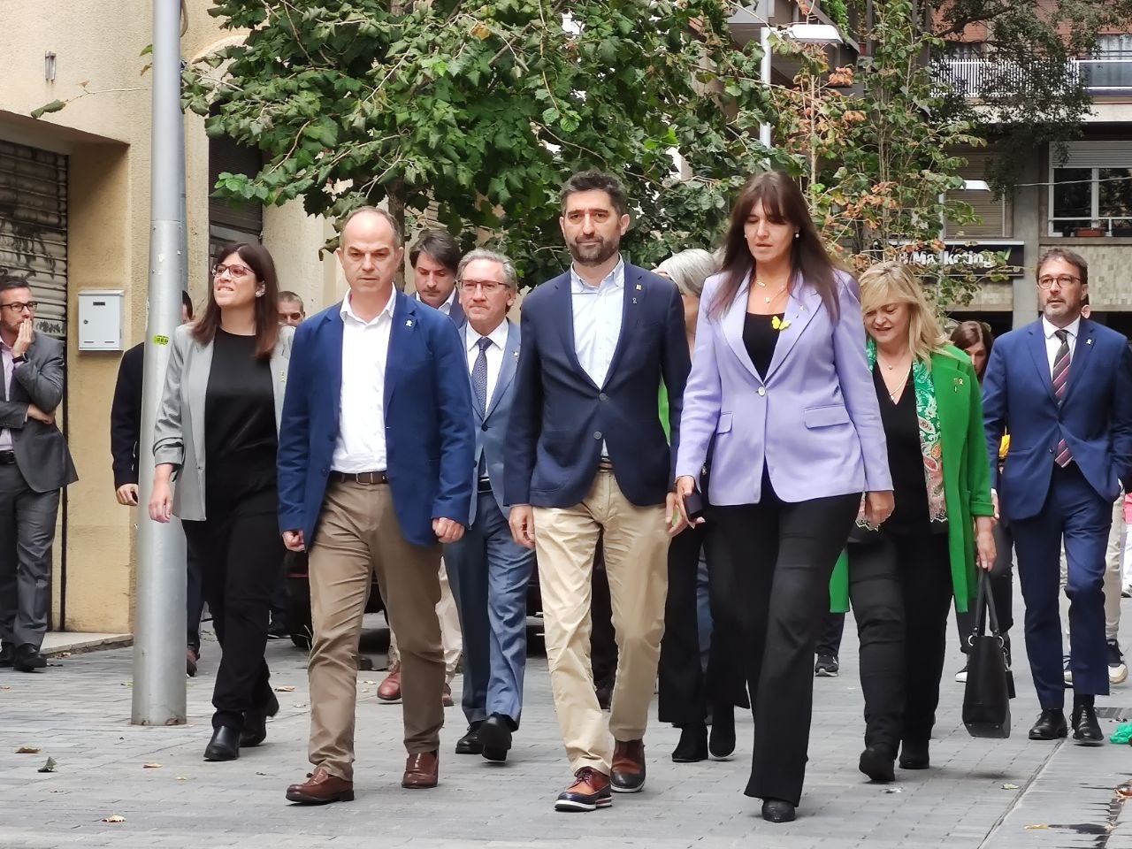 La direcció de Junts arriba a l'executiva aquest dijous al matí JONA ANTONI GUERRERO