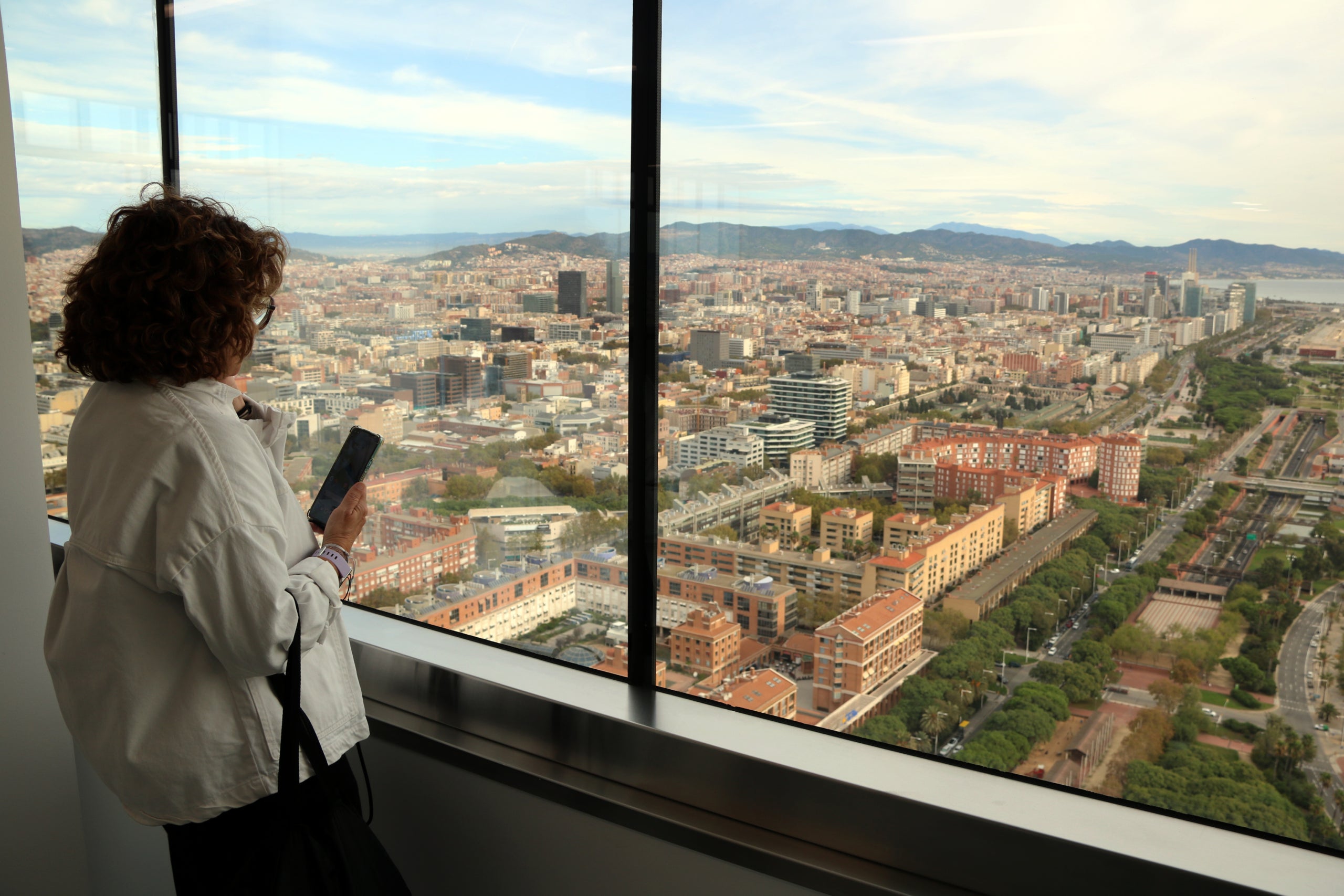 Vistes de Barcelona des de la Torre Mapfre / ACN