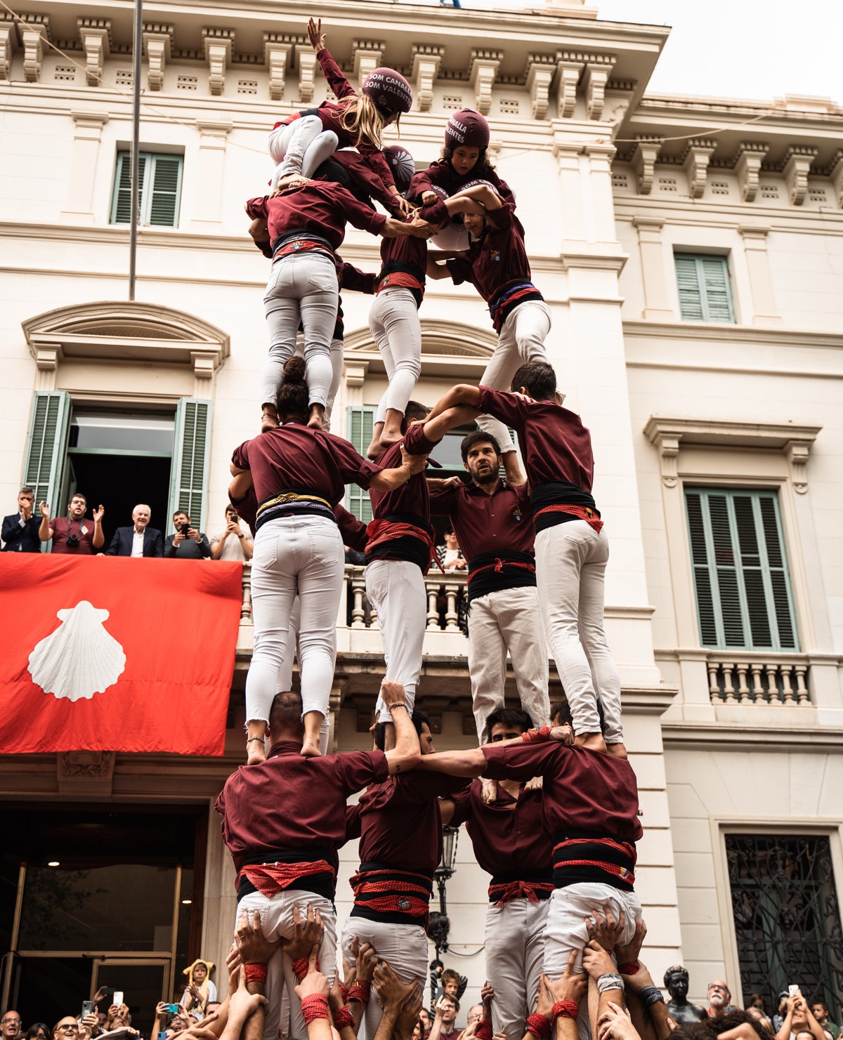 Els Castellers de Sarrià havien d'assajar els castells a l'aire lliure | CASTELLERS DE SARRIÀ 