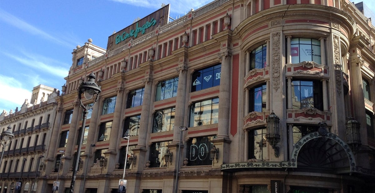 L'edifici de Portal de l'Àngel / El Corte Inglés