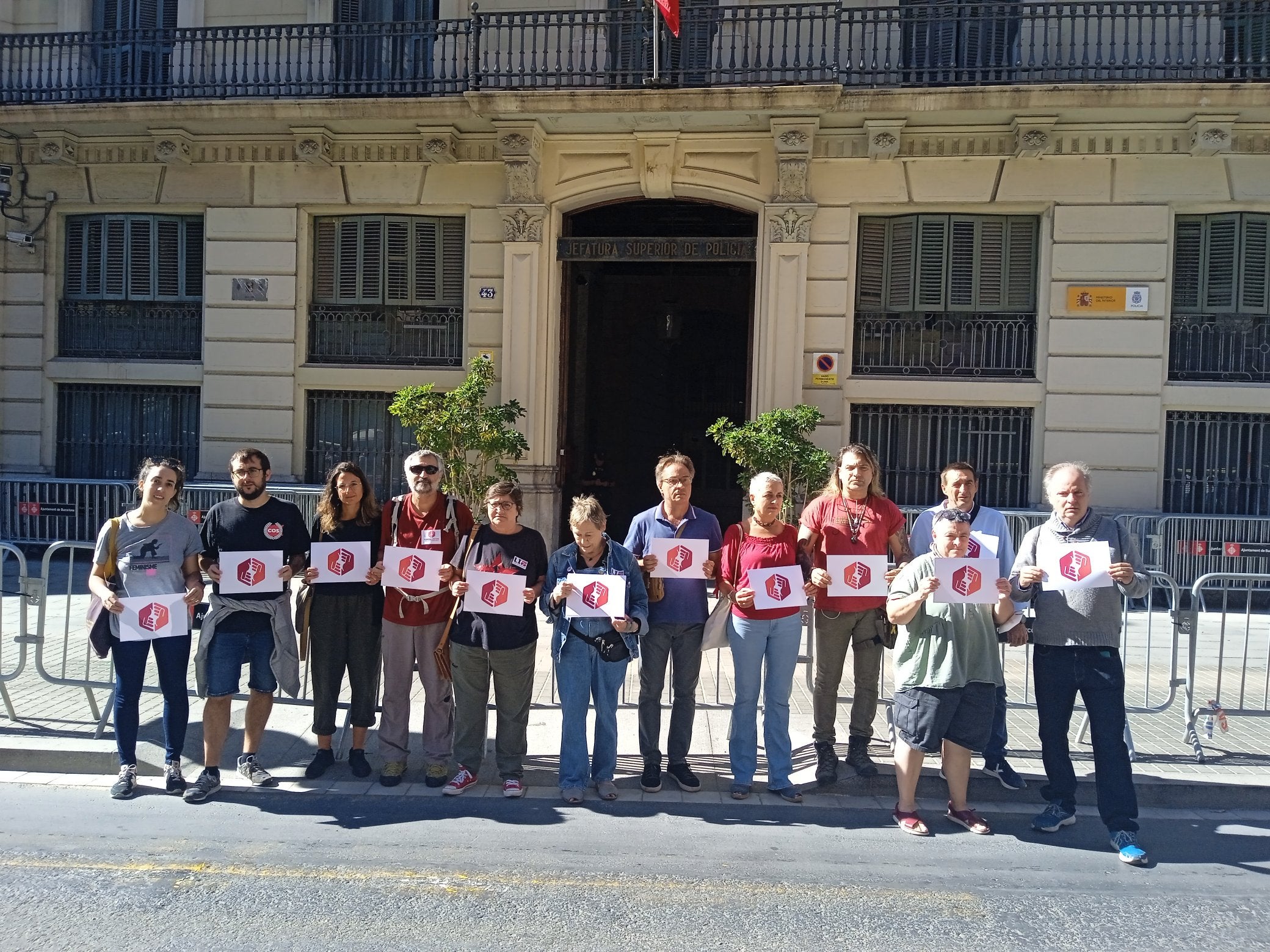 Protesta de la Plataforma 3 d'octubre / Òmnium Cultural