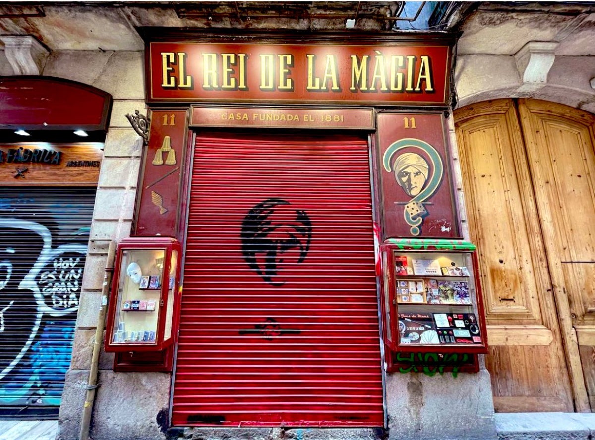 La botiga on ha demanat Di Caprio un espectacle de màgia privat / @ElReidelaMagia