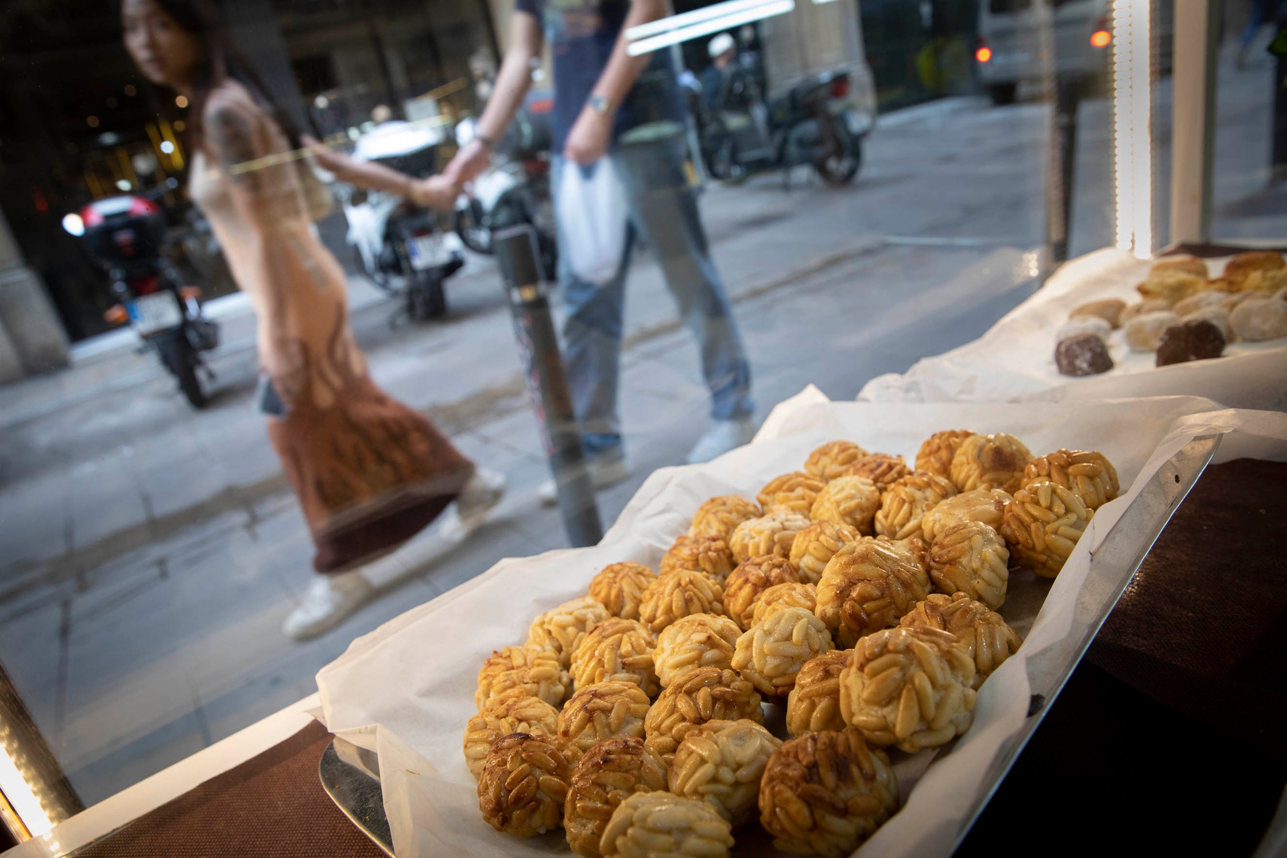 26.10.2022, Barcelona
El precio de los panellets, al alza.
Sabor. c/Sant Pere Més Alt, 40
foto: Jordi Play