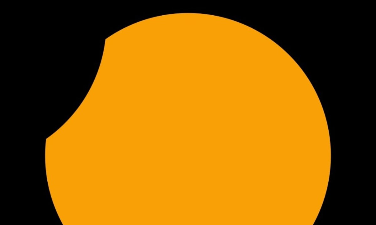 L'eclipsi vist des del Parc Astronòmic del Montsec