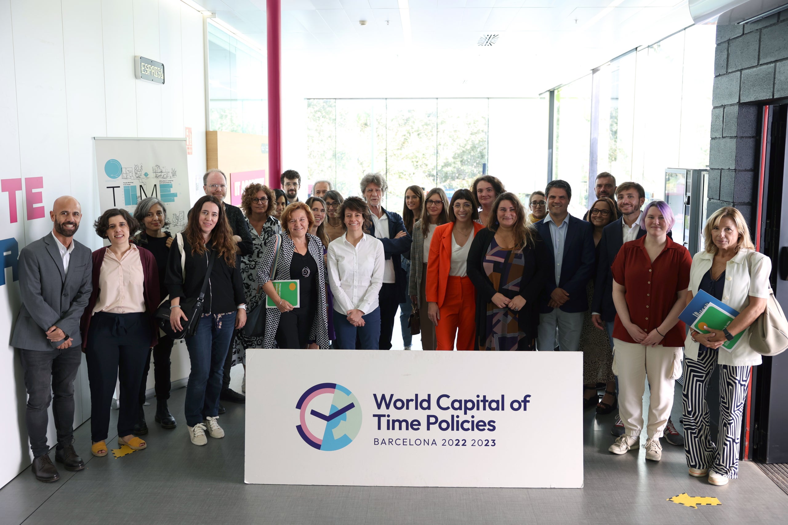 Un grup d'assistents a una de les jornades de la Barcelona Time Use Week / TUI