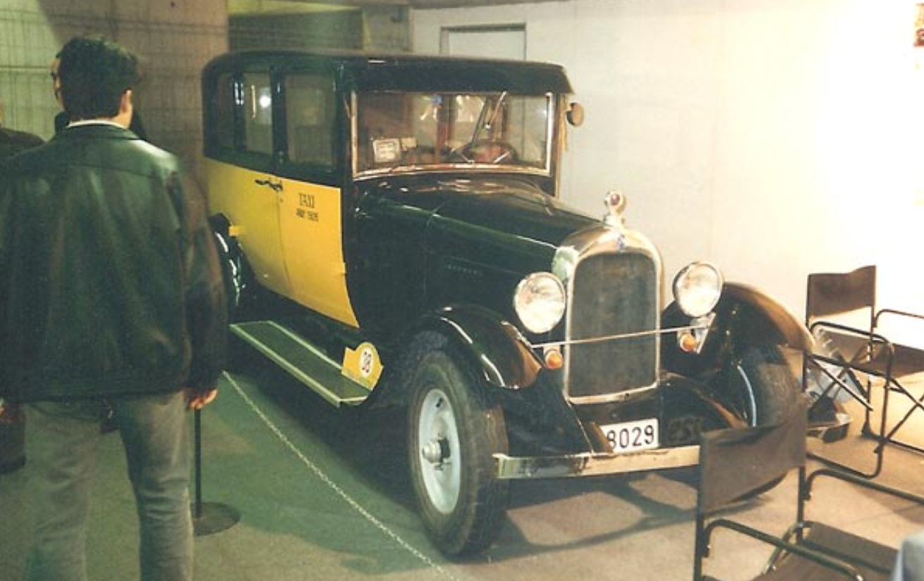 Un dels taxis de la flota de l'empresa David, nascuda a Barcelona FOTO: EDIFICI DAVID