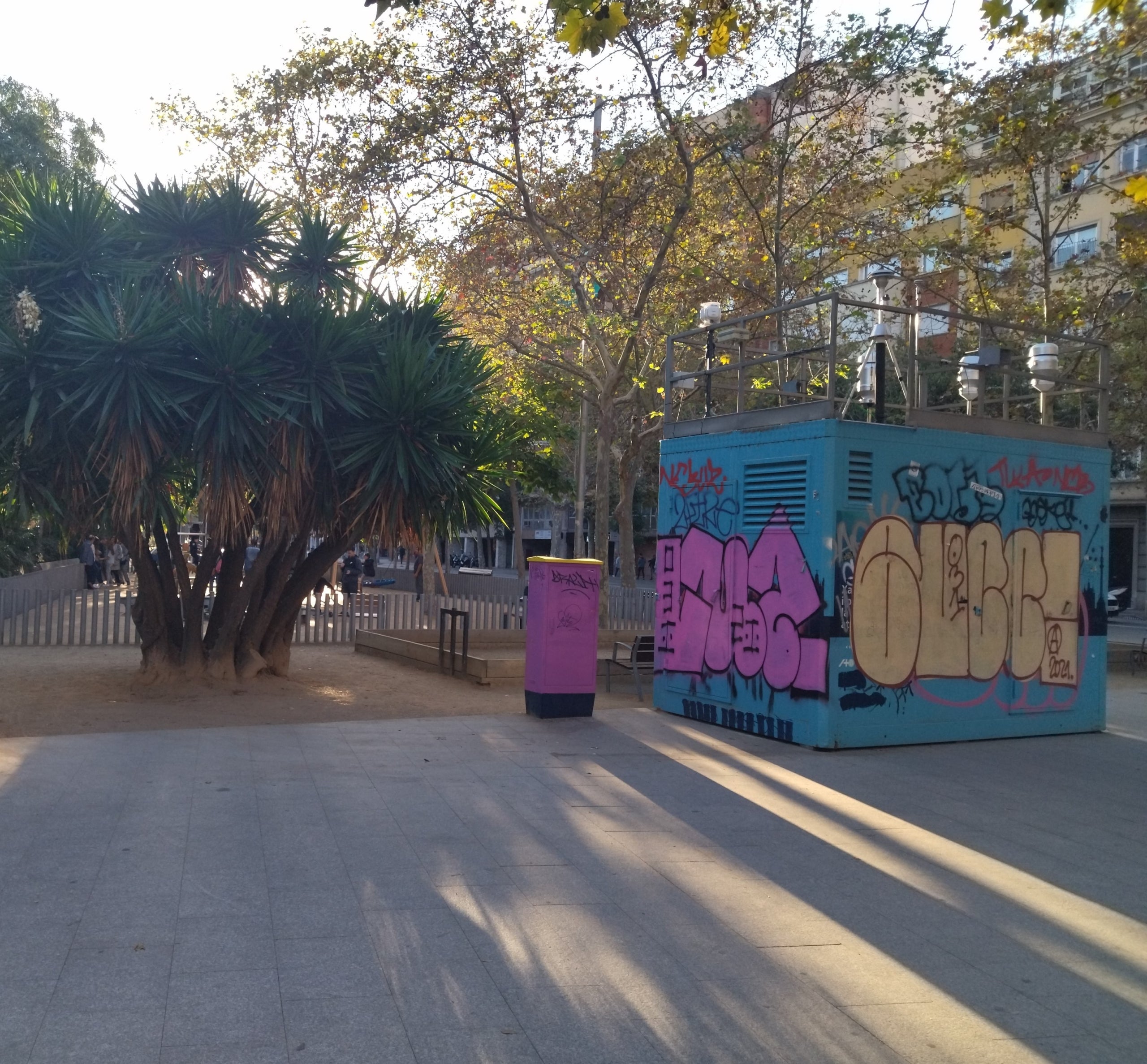 L'estació de mesurament de l'aire de l'Eixample / Contaminaciobcn